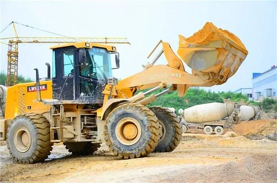 Мини гидравлический колесный погрузчик 5 тонн XCM-G LW500FN для верхнего гидравлического насоса в строительстве