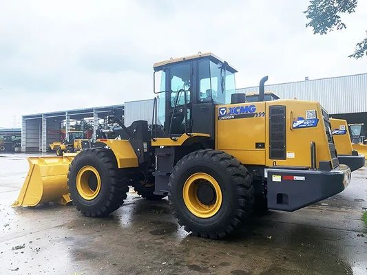 Мини гидравлический колесный погрузчик 5 тонн XCM-G LW500FN для верхнего гидравлического насоса в строительстве