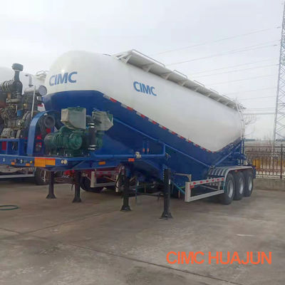90 /50 King Pin 3 Axles 40CBM 45CBM Цементный полуприцеп для безопасной транспортировки цемента