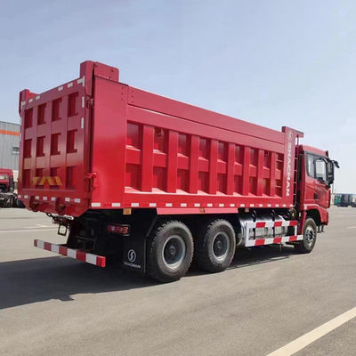 31-40 тонн Левая грузоподъемность Шакман 6x4 U Форма X3000 Дампер грузовик