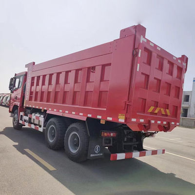 31-40 тонн Левая грузоподъемность Шакман 6x4 U Форма X3000 Дампер грузовик