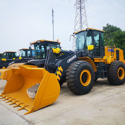 6 тонн XCM-G LW600KN колесный погрузчик шины размер 23.5-25 Проектированный 178кВ