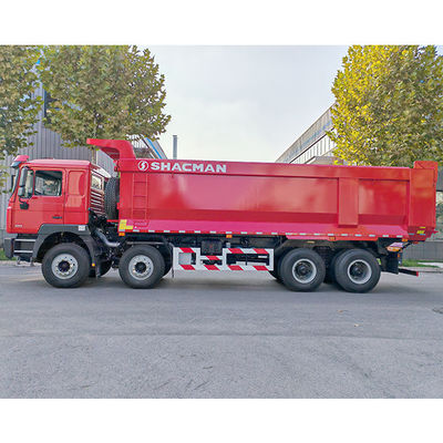 12 Номер передней смены Shacman 8X4 F3000 Дамп-грузовики для тяжелых машин плоская кабина